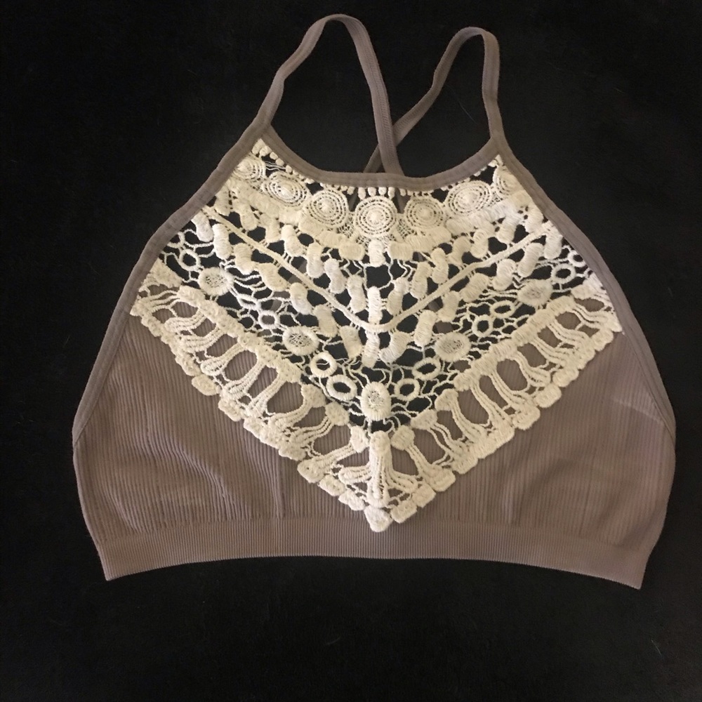 NWOT Crochet Bralette